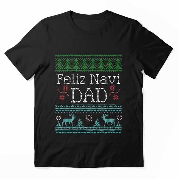 Item preview, Suéter navideño feo con diseño de Papá Noel Feliz Navidad MultiC designed and sold by BrobocopPrime.