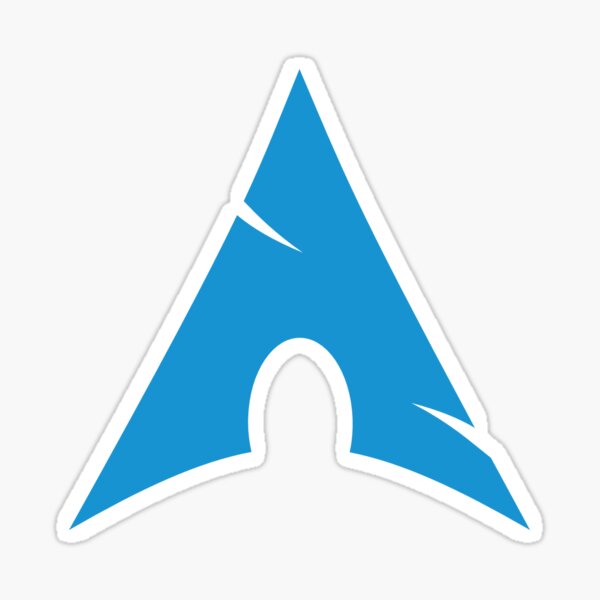 Item preview, Logotipo de Arch Linux "A" designed and sold by adamsinger77.
