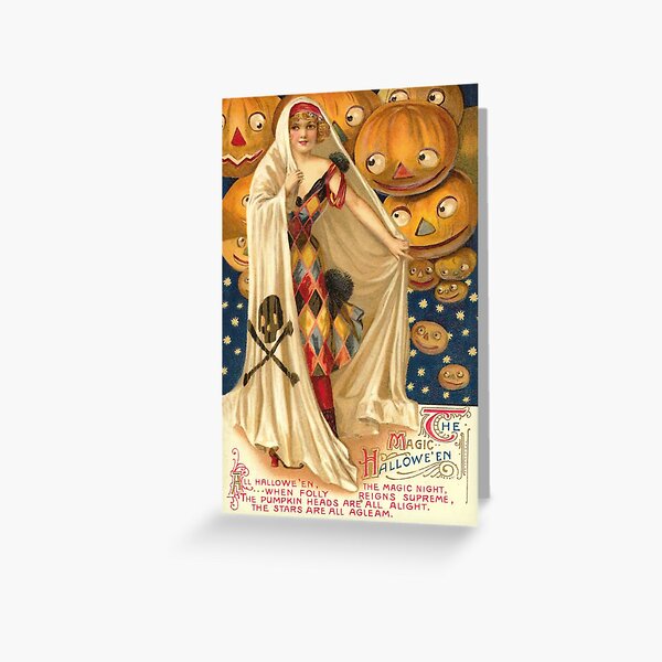Item preview, Halloween Vintage 3 (PISTA DE CALABAZA) designed and sold by TheWhiteBear.