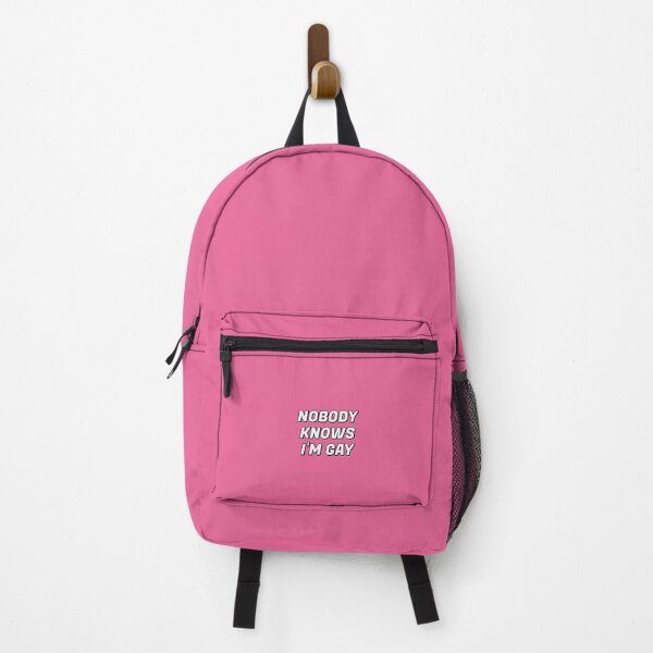 Item preview, Nobody knows Im gay - Funny Gay Slogans - Funny Gay Phrases designed and sold by Inspirationmotivation.
