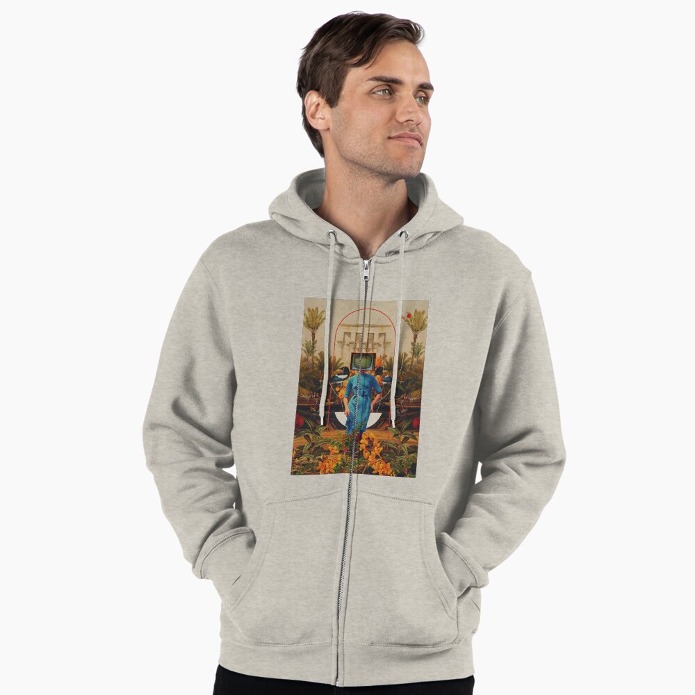 Item preview, Zipped Hoodie designed and sold by FrankMoth.