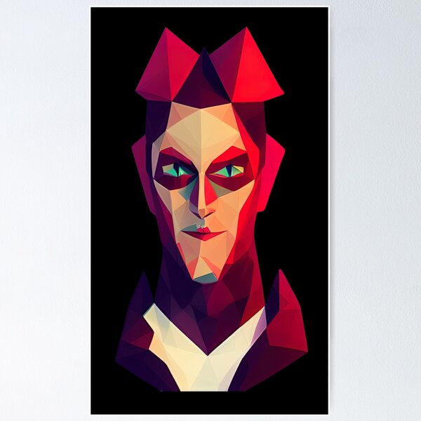 Item preview, Payaso reptil malvado designed and sold by PolygonXYZ.