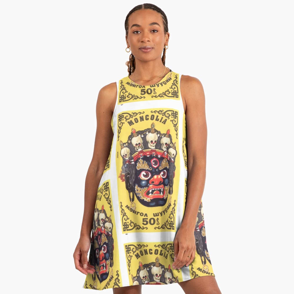 Aperçu de l'œuvre Robe trapèze créée et vendue par retrographics.
