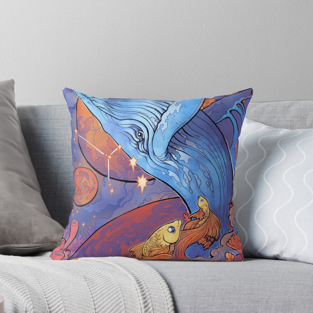 Item preview, Throw Pillow designed and sold by ScribbleJay.