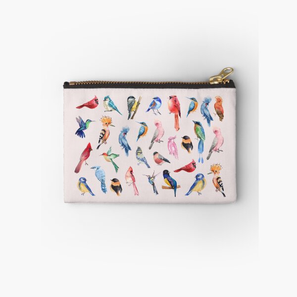Artikelvorschau, Nette wunderliche bunte Aquarell-Vögel, entworfen und verkauft von BohemiWANDERS.