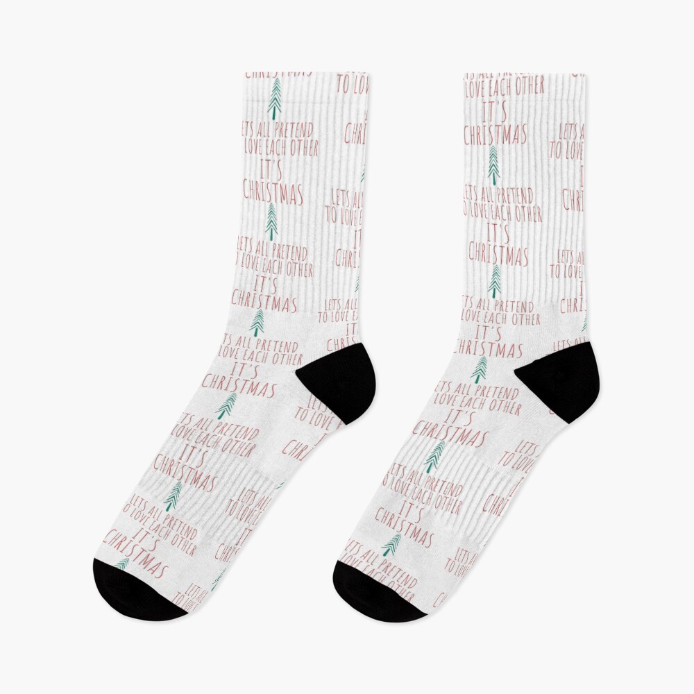 Vista previa del artículo con la obra «Calcetines», diseñado y vendido por That Cheeky Tee.