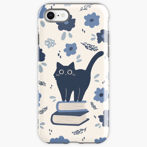 Item preview, Gato en pila de libros designed and sold by indiebookster.