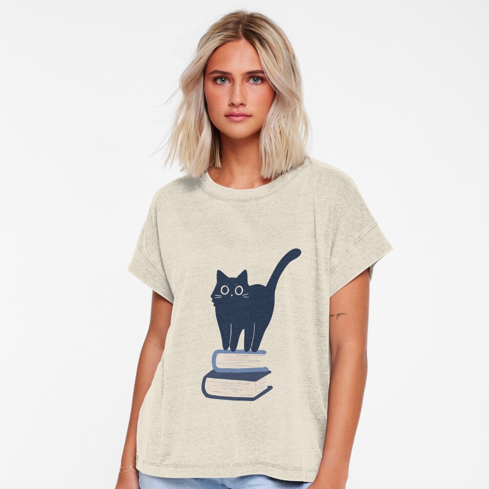 Vista previa del artículo con la obra «Camiseta relajada», diseñado y vendido por indiebookster.
