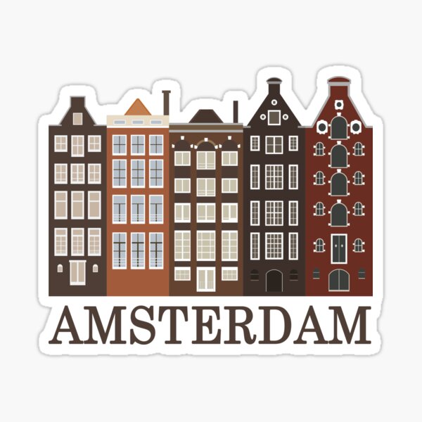 Aperçu de l'œuvre Amsterdam créée et vendue par FunnyGrief.