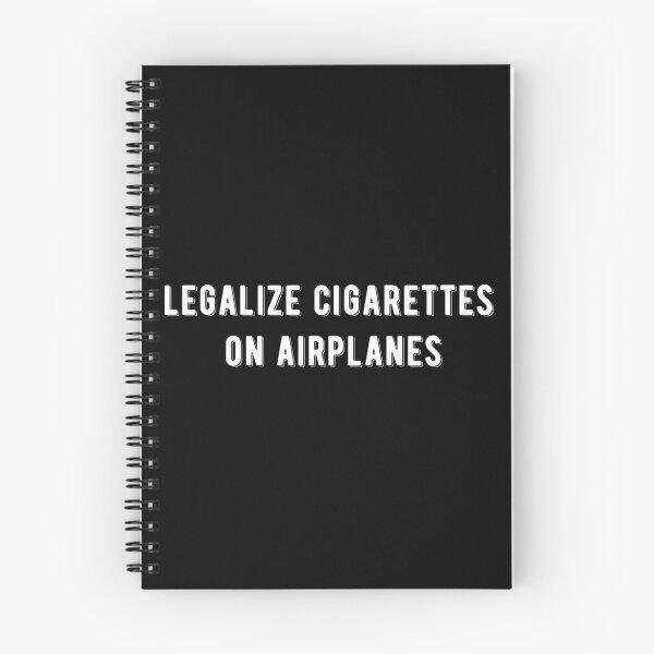 Aperçu de l'œuvre légaliser les cigarettes dans les avions - Cigarette addict créée et vendue par Raiko-art.