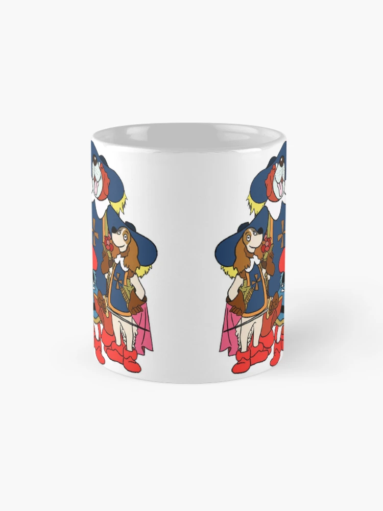 Aperçu 4 sur 6. Mug à café avec l'œuvre Dogtanien créée et vendue par 3leggeddogg.