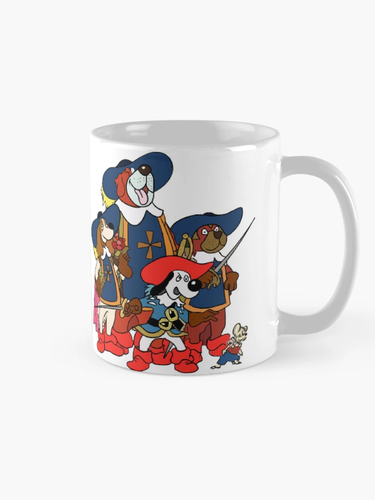 Aperçu 3 sur 6. Mug à café avec l'œuvre Dogtanien créée et vendue par 3leggeddogg.