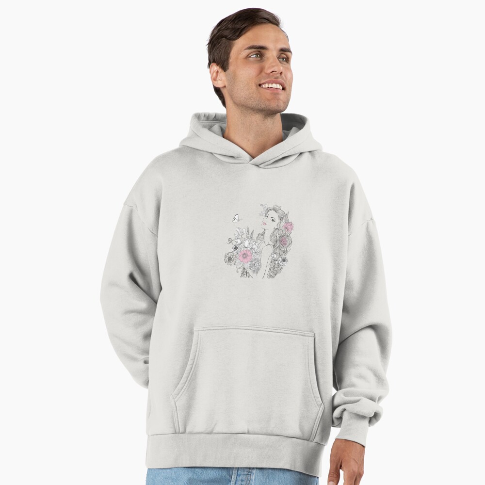 Aperçu de l'œuvre Sweat à capuche oversize premium créée et vendue par Leefs.