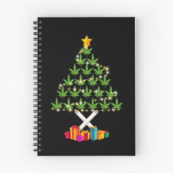 Item preview, Cannabis navidad marihuana hoja de hierba iluminada designed and sold by WilliamMacken.