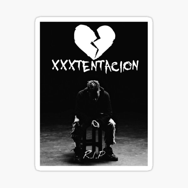 Item preview, Xxxtentacion Corazon Roto Rip Póster designed and sold by mccarnaquinoa.