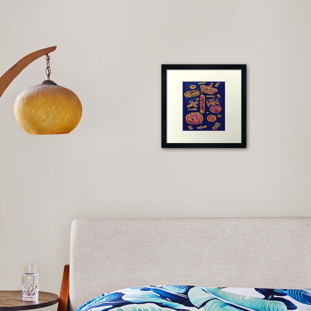 Item preview, Framed Art Print designed and sold by Ediemagic.