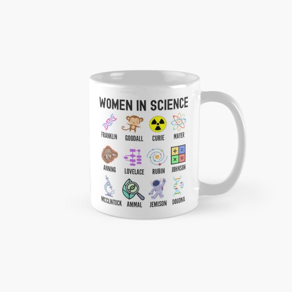 Item preview, Women In Science - Female Scientist, Women's History Month, Kids STEM, The Future Is Female, Girls Empowerment, Women in STEM, Women's Empowerment designed and sold by jadedscientist.