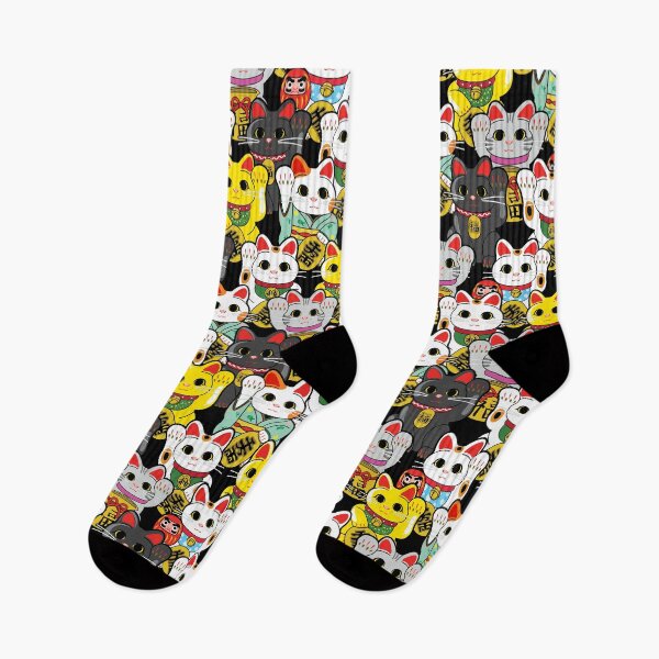 Artikelvorschau, Glückliche Katze / Maneki Neko entworfen und verkauft von StudioMarimo.