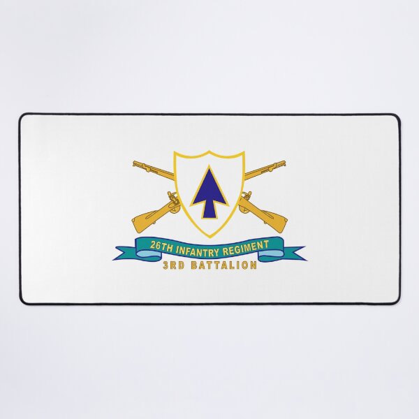 Item preview, Army - 26th Infantry Regiment - DUI w Br - Ribbon - 3rd Bn X 300 designed and sold by Military Insignia Products.