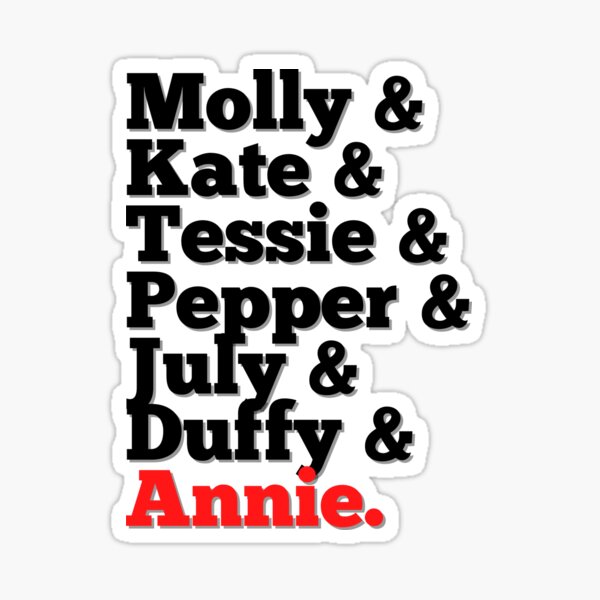 Item preview, Los huérfanos de Annie Molly Kate Tessie Pepper July Duffy designed and sold by ArtfulDodger9.