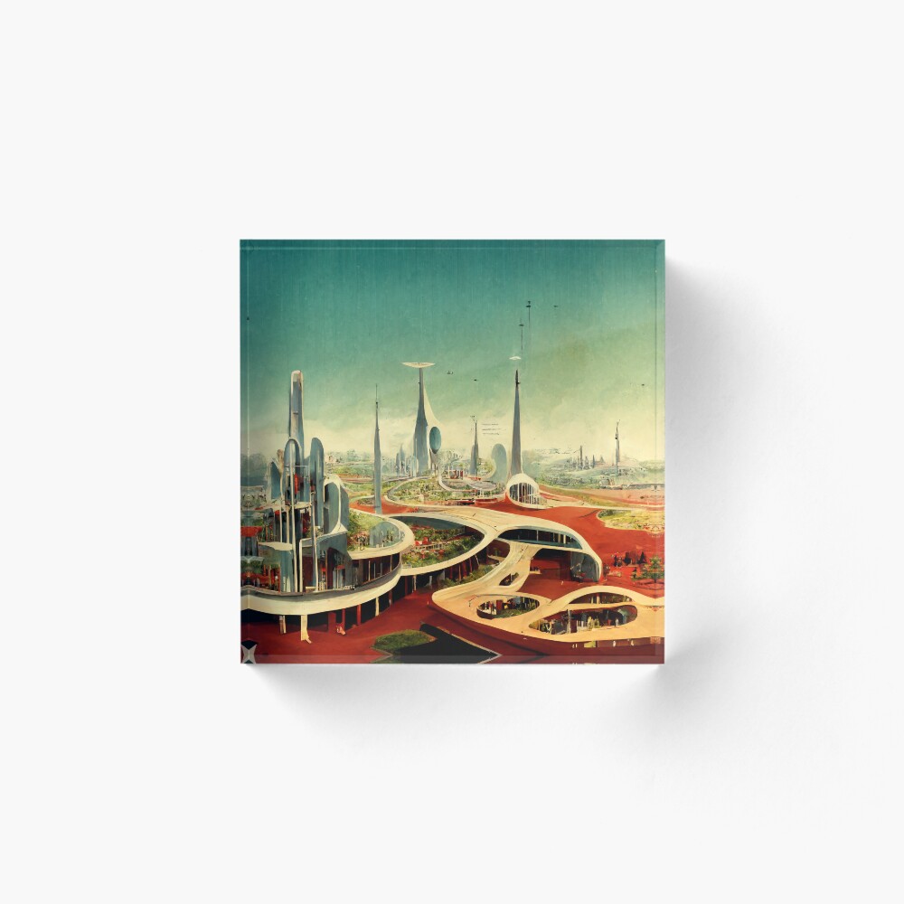 Aperçu de l'œuvre Bloc acrylique créée et vendue par Artsytee Lab.