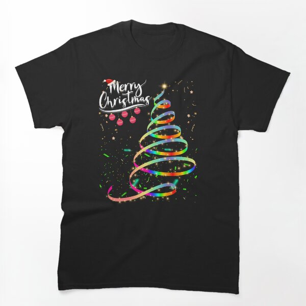 Artikelvorschau, Weihnachtsbaum mit Pailletten | Frohe Weihnachten Weihnachtsbaumschmuck | Geschenke für Weihnachtsbaumliebhaber entworfen und verkauft von ThanksVibe.
