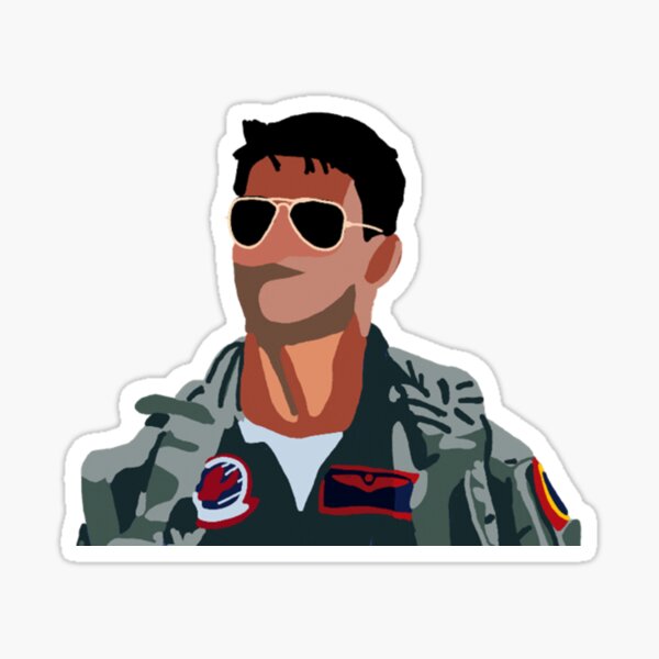 Aperçu de l'œuvre Top Gun créée et vendue par sofiastickers99.