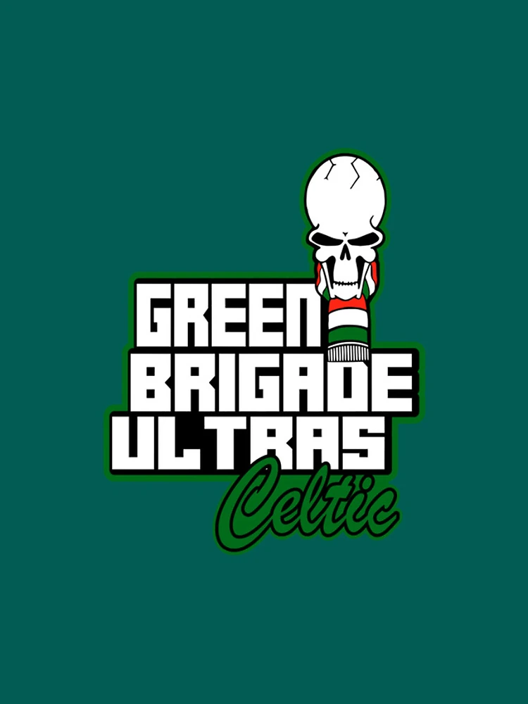 Thumbnail 4 of 4, iPhone Case, Green Brigade Celtic FC -ULTRAS designed and sold by LisaAngelLtd.