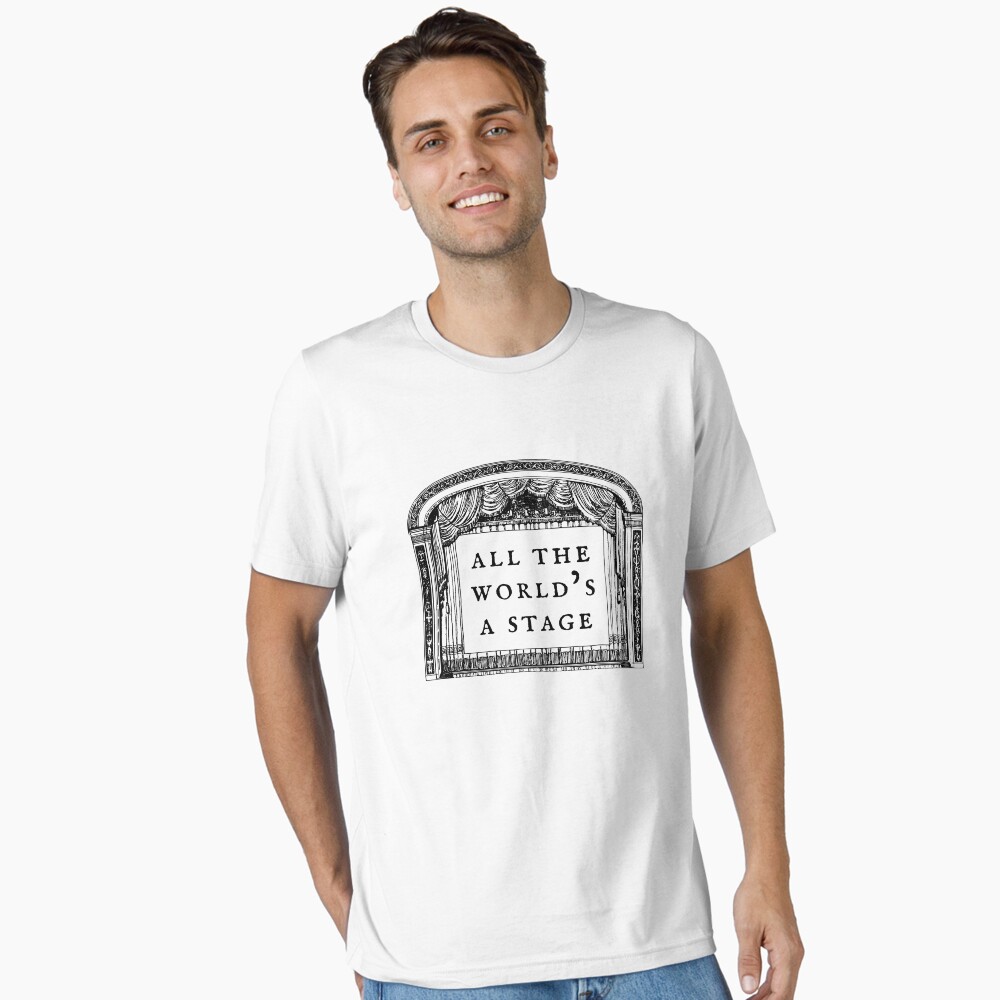Vista previa del artículo con la obra «Camiseta esencial», diseñado y vendido por violet-hope.