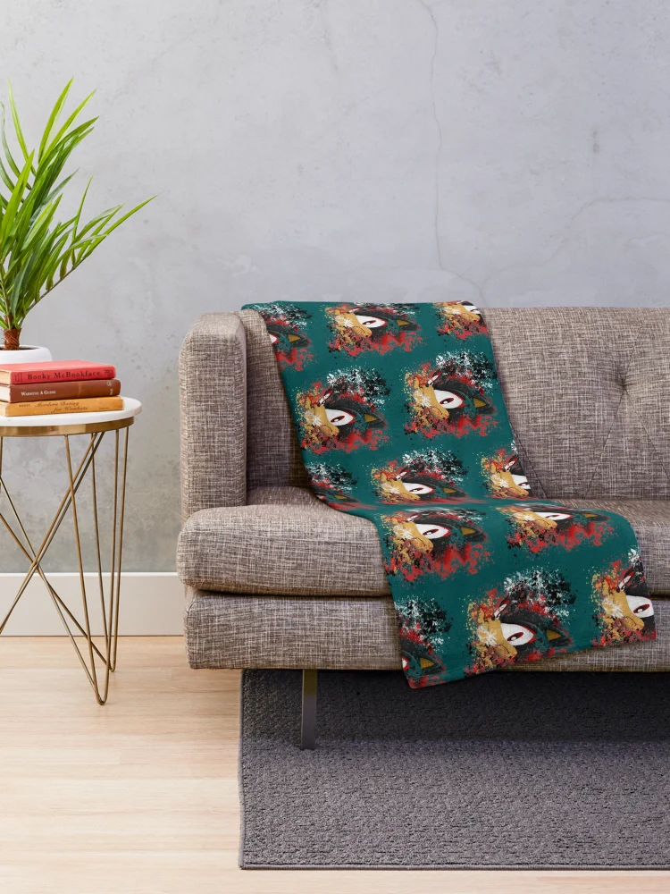 Thumbnail 2 of 6, Throw Blanket, Shadow the hedgehog designed and sold by DigitalLinks.