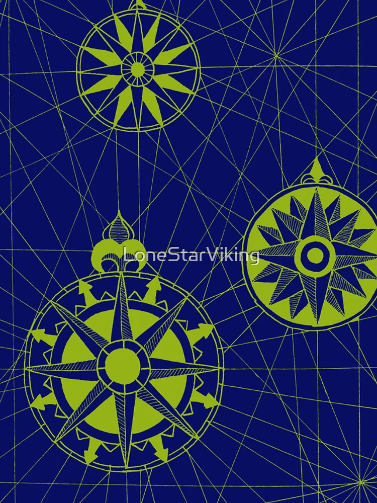 Thumbnail 4 of 4, iPhone Case, Compass designed and sold by LoneStarViking.