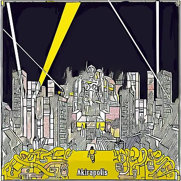 Artwork thumbnail, Akirapolis Yellow by Bespired