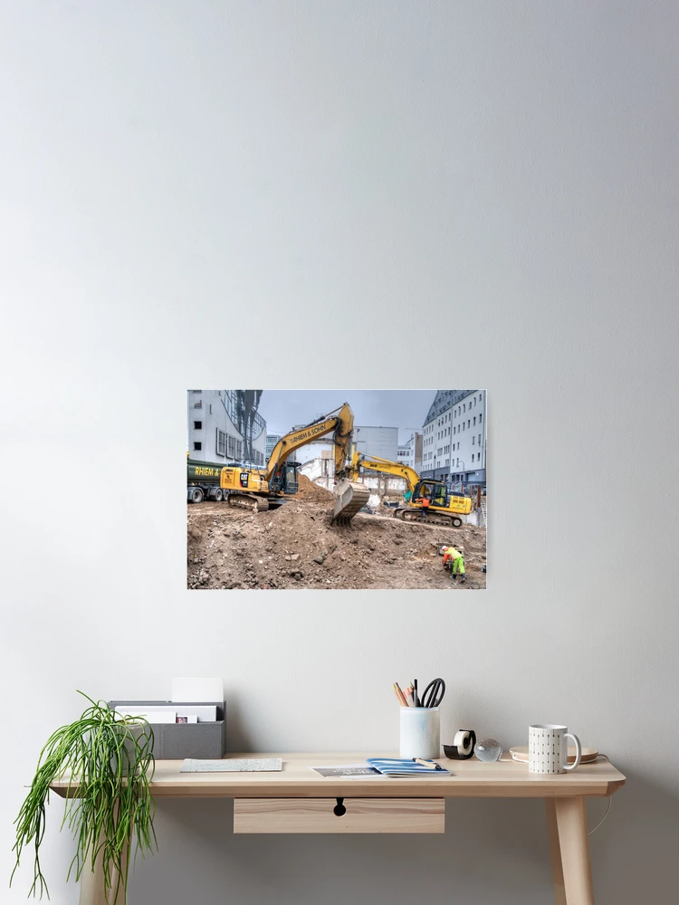 Aperçu 2 sur 3. Poster avec l'œuvre Creuser à Cologne créée et vendue par hawkie.