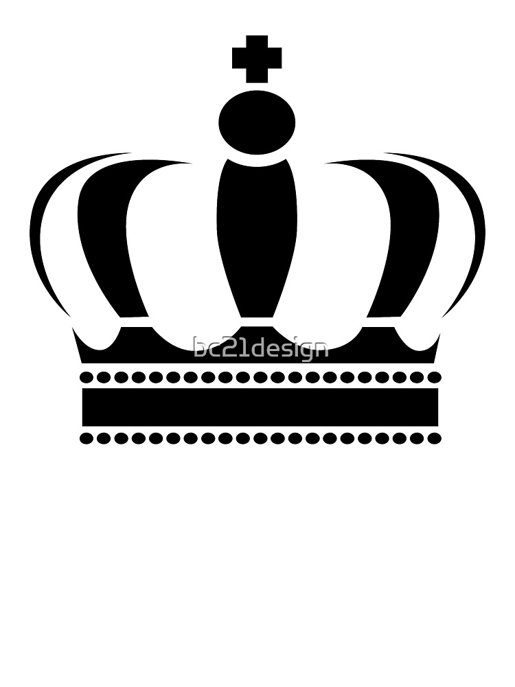 Thumbnail 4 of 4, Boxy T-Shirt, crown designed and sold by bc21design.