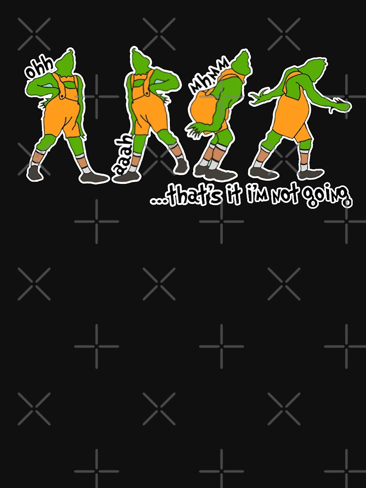 Aperçu 7 sur 7. T-shirt essentiel avec l'œuvre C'est ça, je n'y vais pas créée et vendue par Catana Design.