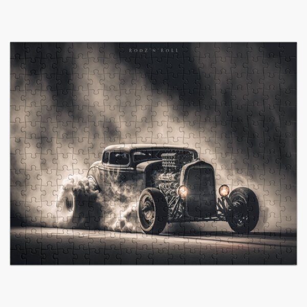 Item preview, Hot Rod Burnout #9, a perfect gift for all American Muscle Car fans designed and sold by RodZnRoll.