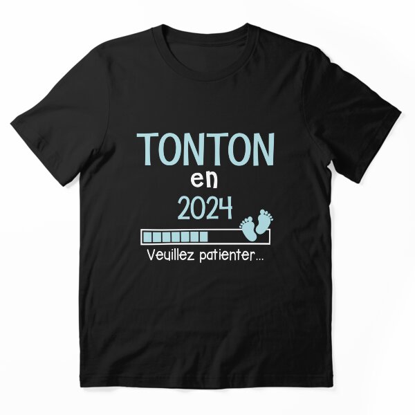 Aperçu de l'œuvre Tonton en 2024 Cadeau Futur Tonton créée et vendue par Niko Samuel.