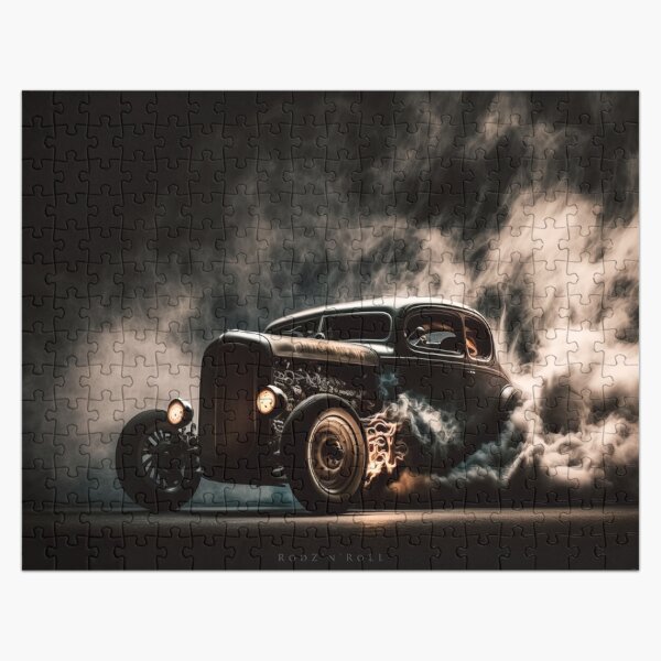 Item preview, Hot Rod Burnout #12, a perfect gift for all American Muscle Car fans designed and sold by RodZnRoll.