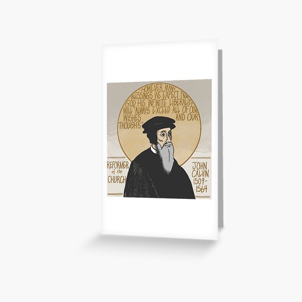 Item preview, John Calvin (1509-1564), Reformer of the Church designed and sold by LansingCreative.