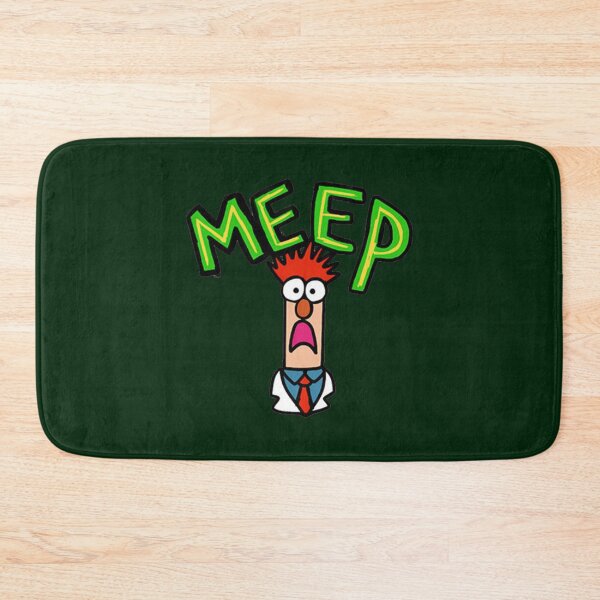 Item preview, Mee.p Muppe.t Beaker with green text    designed and sold by casillasjas.