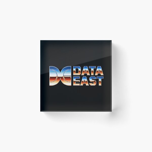 Item preview, Logotipo clásico de DATA EAST: juegos de pinball y arcade retro de los años 80 designed and sold by RetroTeeStudio.