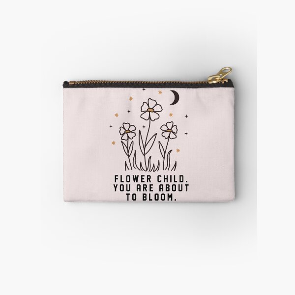 Item preview, Flower Child You Are About To Bloom Typography designed and sold by bolimj.