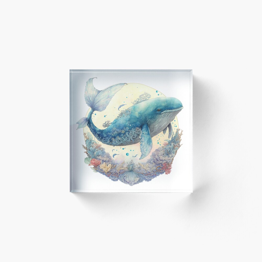Vista previa del artículo con la obra «Bloque acrílico», diseñado y vendido por MckennaiiShop.