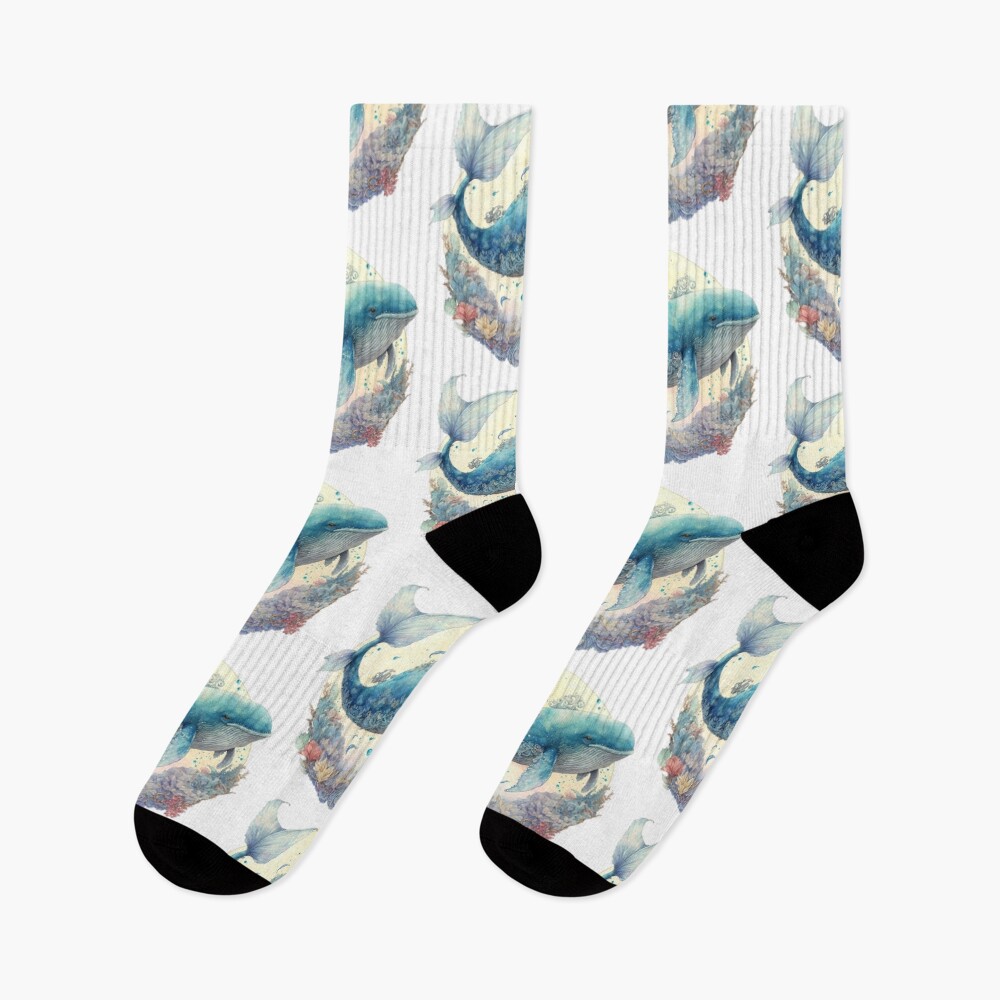 Vista previa del artículo con la obra «Calcetines», diseñado y vendido por MckennaiiShop.