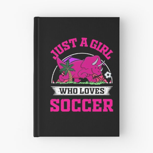 Item preview, Girls love playing soccer: girls soccer fans designed and sold by ImaginarStore.