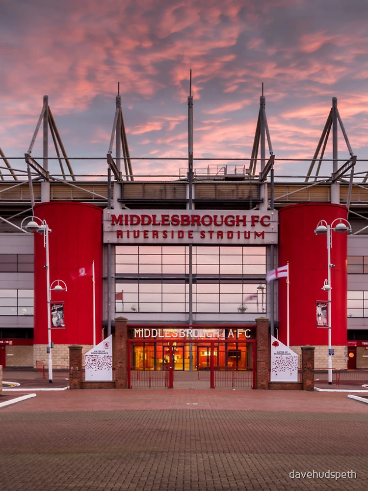 Thumbnail 4 of 4, iPhone Case, The Riverside Stadium, Middlesbrough designed and sold by davehudspeth.