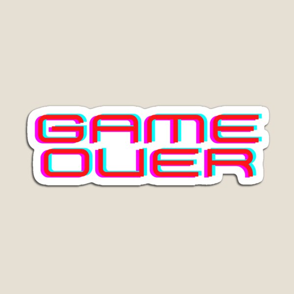 Item preview, Game Over designed and sold by ShopofAll.