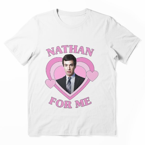 Item preview, Nathan Fielder para mí corazón rosa designed and sold by SherryMcbride.