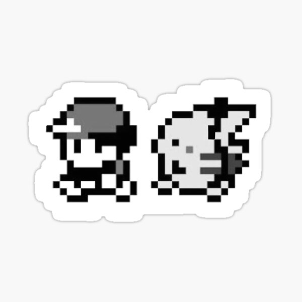 Artikelvorschau, Aufkleber für die gelbe Version des Pixels entworfen und verkauft von jesusmperez1991.