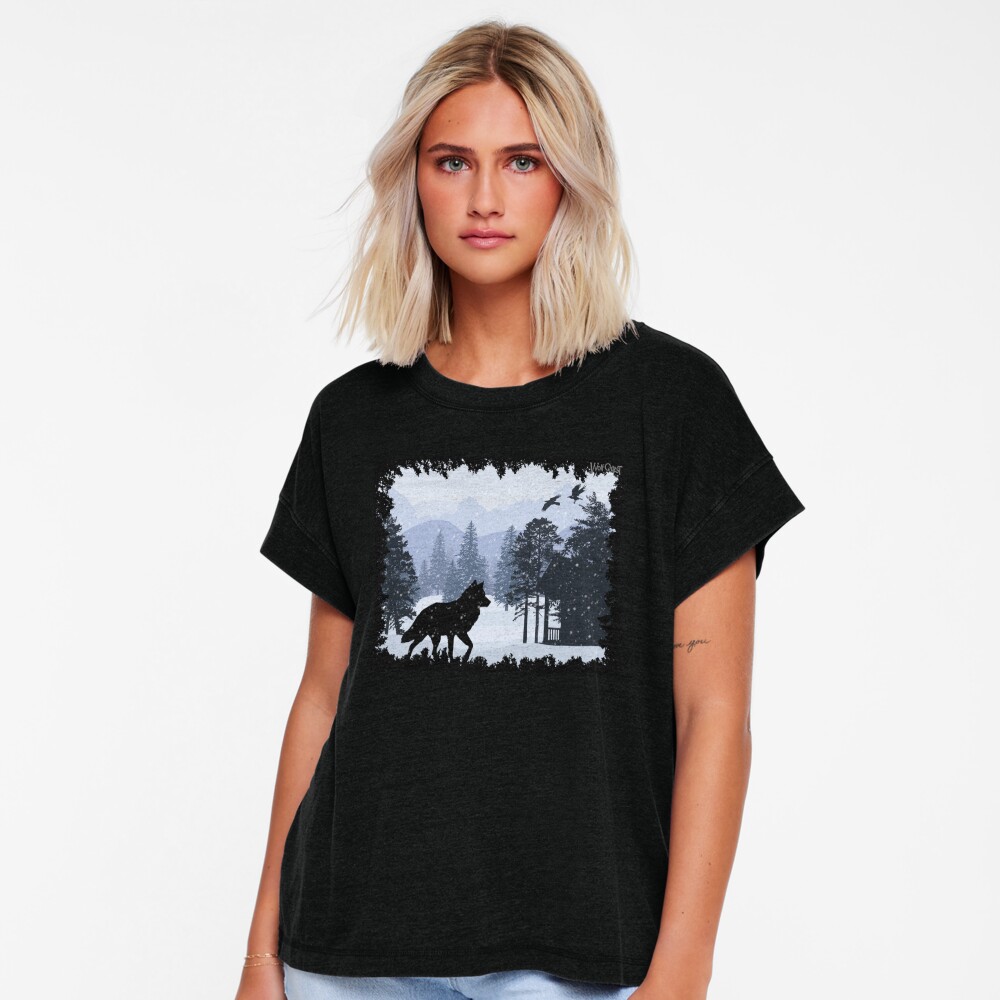 Artikel-Vorschau von Locker geschnittenes T-Shirt, designt und verkauft von WolfQuest.